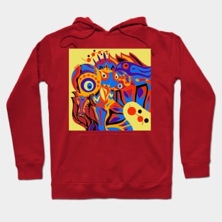 dogu alien samurai ecopop Hoodie